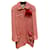 Chanel Coats, Outerwear White Red Viscose  ref.339366