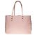 Chloé La capiente borsa tote Chloe Dilan in pelle di capra rosa, garniture en métal doré - vista 2
