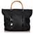 Gucci Nylon-Einkaufstasche aus schwarzem Bambus Tuch  ref.339474