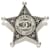 Spilla Chanel in argento con stella dello sceriffo Paris-Dallas Metallo  ref.339484