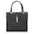 Gucci Black GG Canvas Jackie Handbag Leather Cloth Pony-style calfskin Cloth  ref.339535