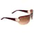 Óculos de sol Gucci Brown Oversized Shield Marrom Plástico  ref.339549