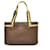 Gucci Brown Web Leather Handbag Yellow Pony-style calfskin  ref.339573