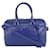 Duffle Saint Laurent azul 6 Bolsa de viaje de cuero con correa Hour  ref.339685