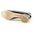 Salvatore Ferragamo Tacones negros de charol Vara Gancini Kitten - vista 7
