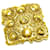Chanel Brosche Golden Metall  ref.339785