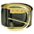 DOLCE & GABBANA WOMAN'S Black Shiny Leather Gold XL Buckle Wide Belt SZ 32/80  ref.339842