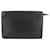 Louis Vuitton Black Epi Leather Noir Pochette Homme Clutch Bag  ref.340027