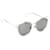 Lunettes de soleil teintées aviateur grises Dior Métal Plastique Argenté  ref.340216