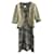 Chanel Terno de saia Multicor Algodão  ref.339833