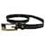 Gucci belt in dark grey leather with silver hardware  ref.339944
