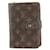 Louis Vuitton Monogram Zip Compact Wallet Paper  ref.340379