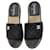 Cambon Chanel sandals Nero Pelle  ref.340614