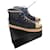 Chanel zapatillas Negro Lienzo  ref.340632