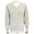 Hermès NEUF PULL HERMES COL V M 48 EN CACHEMIRE TAUPE CASHMERE NEW SWEATER  ref.340730