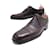 JM WESTON RICHELIEU SCARPE CON PUNTA FLOREALE 615 11D 45 scarpe in pelle marrone  ref.340763
