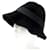Hermès NEW HERMES BOB T HAT59 NEW BLACK FELT HAT BLACK RABBIT FELT  ref.340816