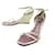 LOUIS VUITTON SHOES WEDGE SANDALS 39 IN WHITE PATENT LEATHER SHOES  ref.340876