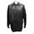 Hermès MANTEAU HERMES LONG M 48 EN CUIR AGNEAU MARRON LAMB LEATHER JACKET COAT  ref.340880