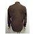 Hermès NOVA CAMISA RIBBED HERMES M 39 CAMISA DE ALGODÃO MARROM NOVA - vista 2
