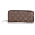 Louis Vuitton Brown Monogram Zippy Wallet Cloth  ref.341078