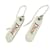 Dior earring Silvery Metal  ref.341181