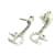 Dior earring Silvery Metal  ref.341183