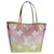 Louis Vuitton NEVERFULL MM Pink Yellow Cloth  ref.341190