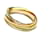 Love Cartier Trinity Golden Gelbes Gold  ref.341202