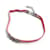 Dior-Halskette Rot Leder  ref.341225