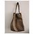 Borsa a mano Gerard Darel in pelle kaki scuro Cachi Marrone scuro - vista 9