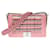 Chanel Boy Old Medium Schultertasche aus rosa Leder , glänzende silberne Metallbeschläge Pink  ref.341394