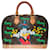 Louis Vuitton Alma bag in brown monogram canvas customized "Picsou loves Money" Cloth  ref.341396
