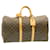 Louis Vuitton Keepall Marrom Lona  ref.341513