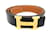 Hermès Cintura di Hermes Nero Pelle  ref.341763