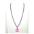 Chanel necklace Silvery Metal  ref.341768