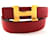 Hermès Hermes H Red Pony-style calfskin  ref.341796
