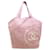 Chanel-Einkaufstasche Pink Pelz  ref.341877