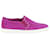 Salvatore Ferragamo Spargi Slip On Sneakers Purple Suede  ref.342020