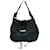 Gucci Große Hobo-Tasche aus strukturiertem Leder aus Bambus Schwarz  ref.342058