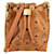 MCM Shoulder Bag with LOGO Brown Leather  ref.342088