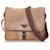 Prada Brown Canvas Crossbody Bag Beige Leather Cloth Pony-style calfskin Cloth  ref.342173