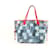 Louis Vuitton Sac cabas Neverfull MM en patchwork de denim 1LVA727 Cuir Jean  ref.342276