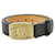 Louis Vuitton Large 40/100 Black x Gold Japanese Mountain Belt Leather White gold  ref.342286