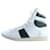 Saint Laurent Herren 46.5 Weiß x Grün Wolly Wolly Sneaker 29Herr0515 EU Leder  ref.342290