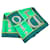 Dior scarf Green Silk  ref.342422