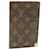 Louis Vuitton Porte carte simple Brown Cloth  ref.342767
