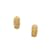 Dior Ohrclips mit goldenem Logo Metall  ref.342899