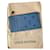 Louis Vuitton Sammler Taïgarama Denim Karten- und Münzhalter Blau Leinwand  ref.343069