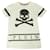 Philipp Plein Junior Camiseta de algodón con parte superior de calavera blanca - Camiseta para niños o niñas 14 - 15 Blanco  ref.343218